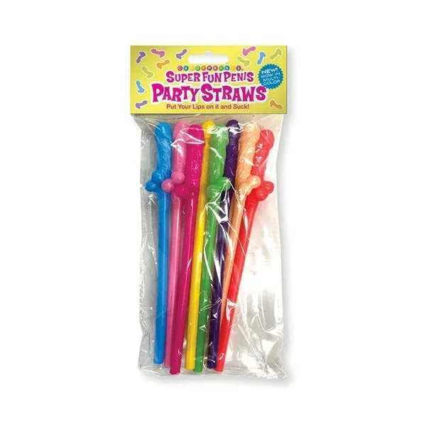 Bachelorette Pecker Straws