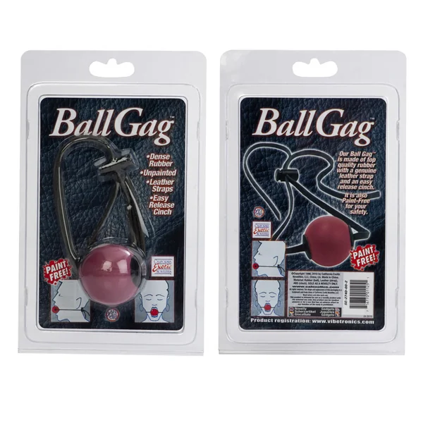 BALL GAG RED