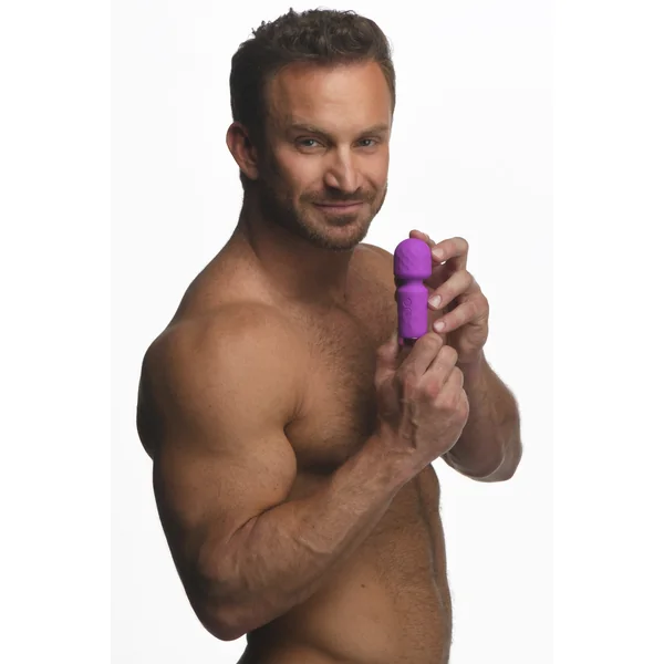 BANG! 10X MINI SILICONE WAND PURPLE