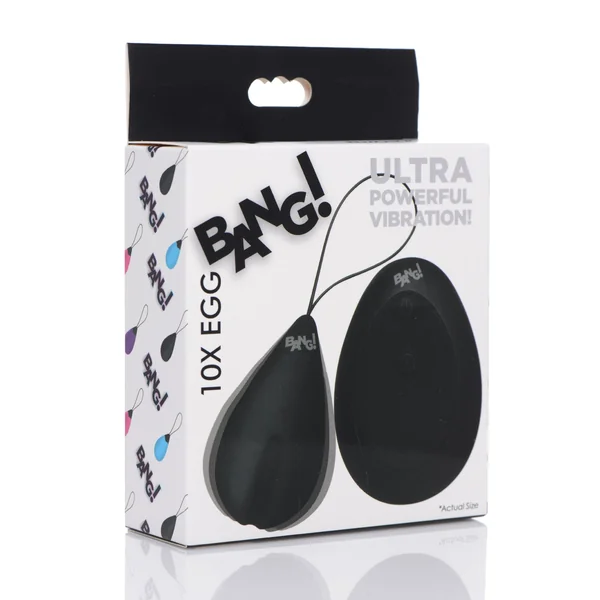 Bang! 10X Silicone Vibrating Egg