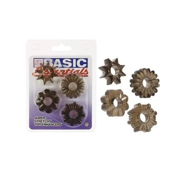 Basic Essentials 4 Pack - Smoke