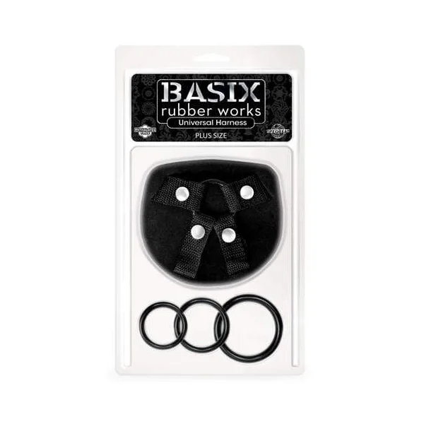 Basix Rubber Works Universal Harness - Plus Size