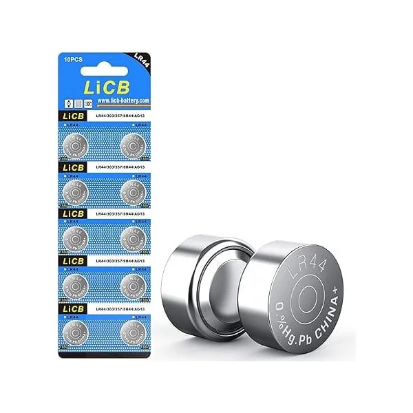 Batteries - Suncom - Set of 10 LR44 / AG13 1.5 V alkaline batteries