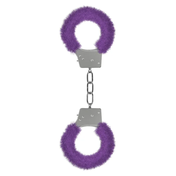 Beginner's Furry Handcuffs - Purple