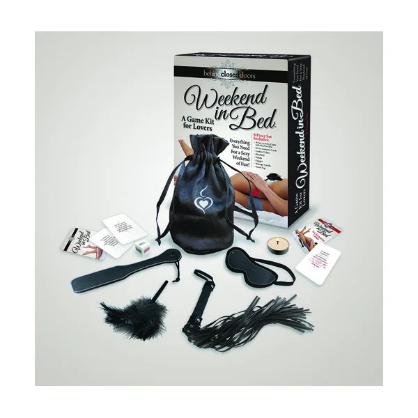 BEHIND CLOSED DOORS WEEKEND IN BED GAME KIT