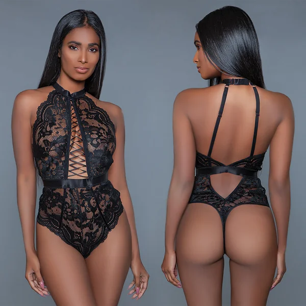 BeWicked Margot Bodysuit - Black Medium