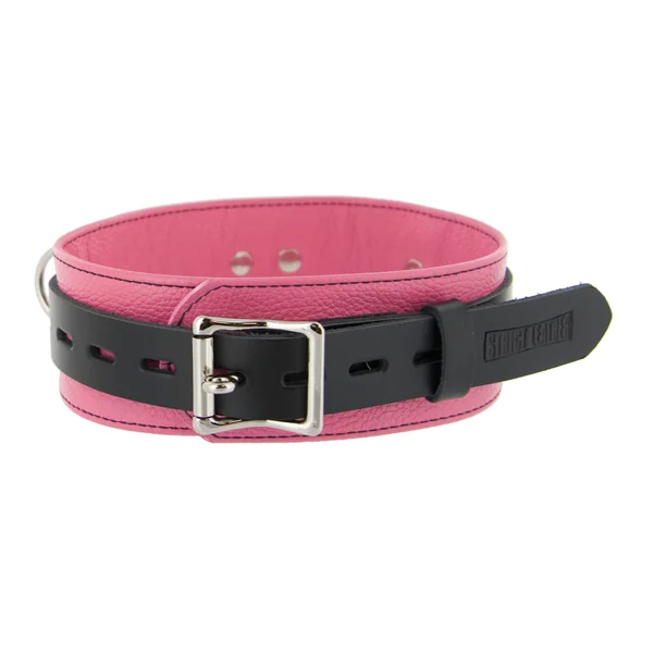 Black and Pink Locking Collar