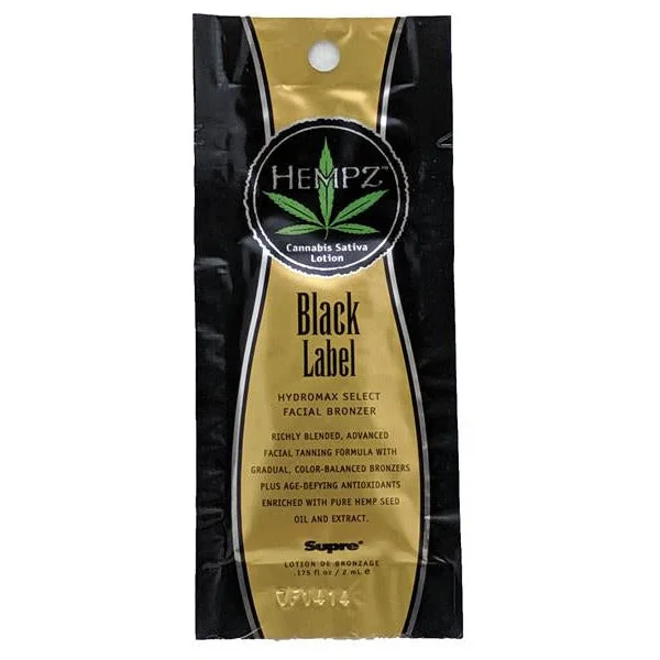 Black Label Facial Bronzer Cream by Hempz