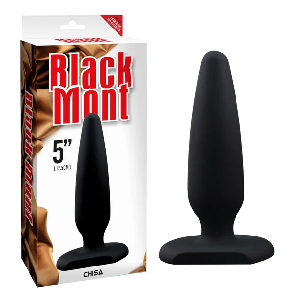 Black Mont XL Silicone Plug