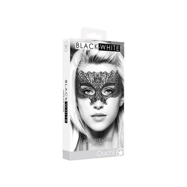 Black & White Lace Mask Princess