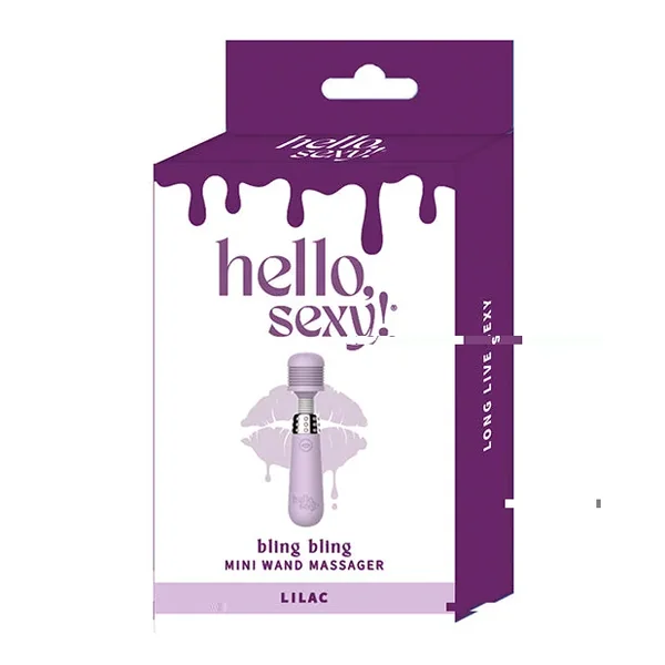 Bling Bling Wand Vibrator – Lilac