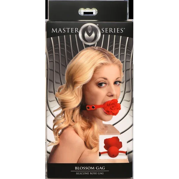 Blossom Gag Silicone Rose Gag
