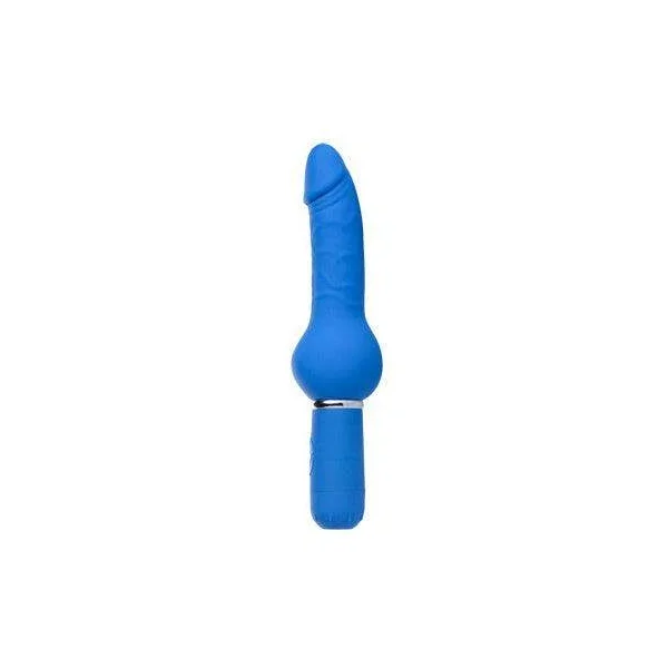Blue Boy 10 Mode Silicone Thruster Dildo