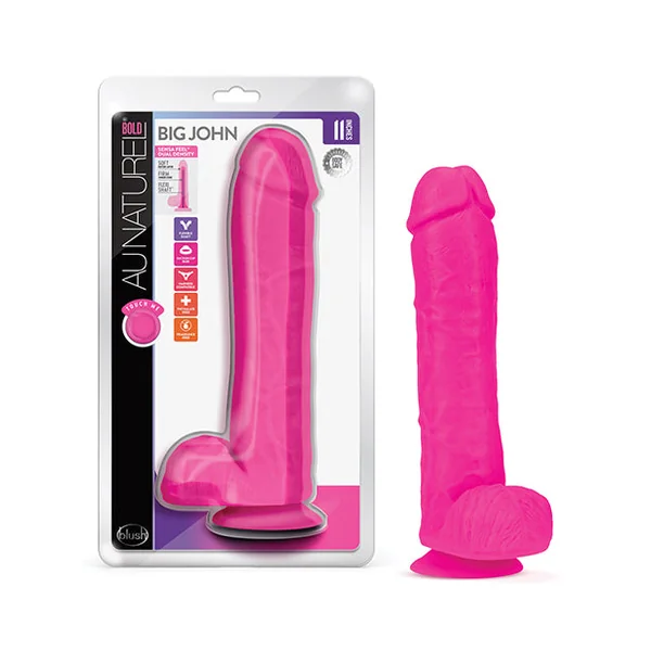 Blush Au Naturel Bold Big John 11.5" Dildo