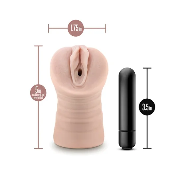 Blush EnLust Pussy Stroker w/Vibrating Bullet – Ayumi