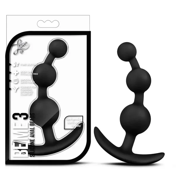 Blush Luxe Be Me 3 Silicone Anal Beads