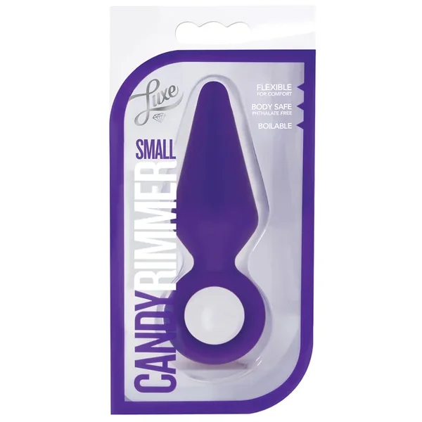 Blush Luxe Candy Rimmer Plug Small – Purple