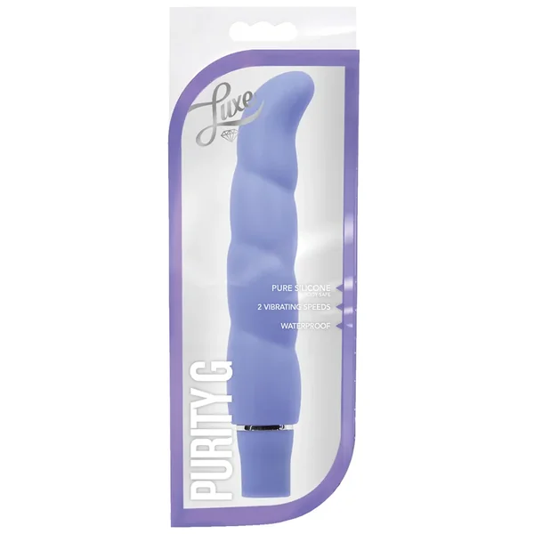 Blush Luxe Purity G Silicone Vibrator – Periwinkle