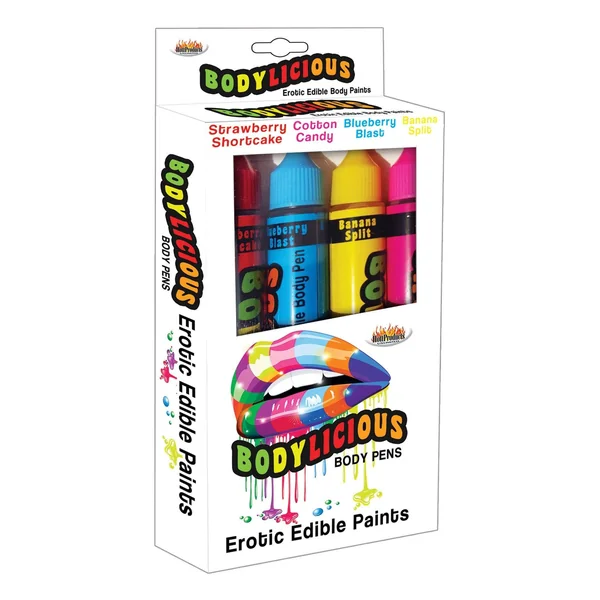 Bodylicious Edible Body Pens - 4pk. - Assorted Flavors