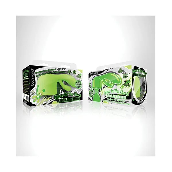 Bodywand Rabbit Attachment - Glow in the Dark