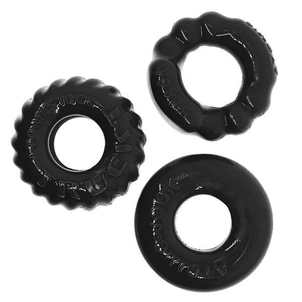 Bonemaker 3-Pack Boner Rings - Clear