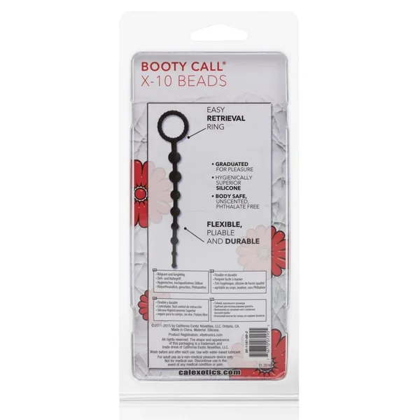 Booty Call X-10 Beads – Black