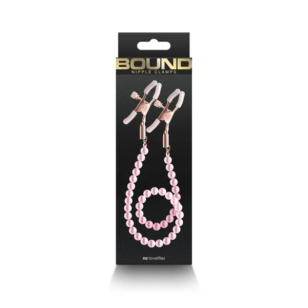 Bound - Nipple Clamps - Dc1 - Pink