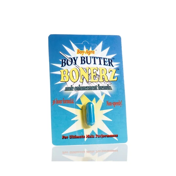Boy-Agra Boy Butter Bonerz - Male Enhancement Formula - 1 Blister Pack