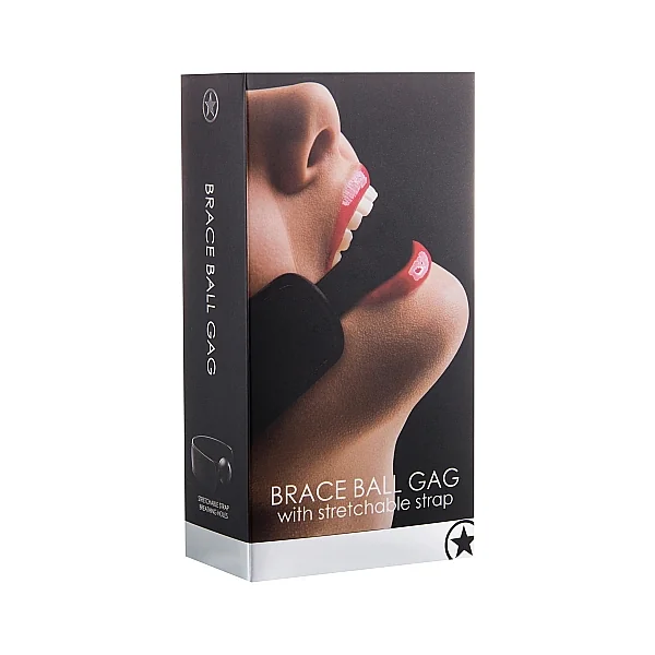 BRACE BALL GAG BLACK