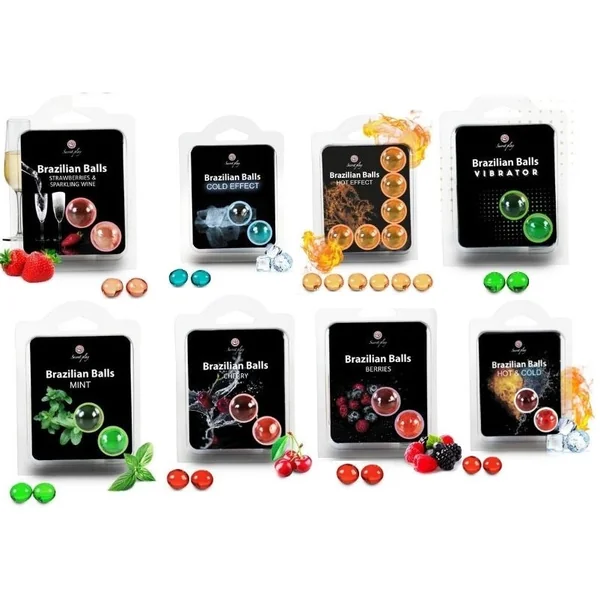 Brazilian Balls Different Aroma Lubricant Massage Intimate Foreplay