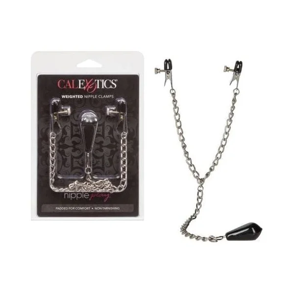 Breast Clamps - CalExotics - Weighted Nipple Clamps