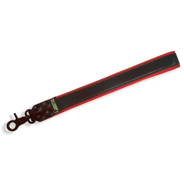 BRUTUS Vegan Short Leash Black-Red