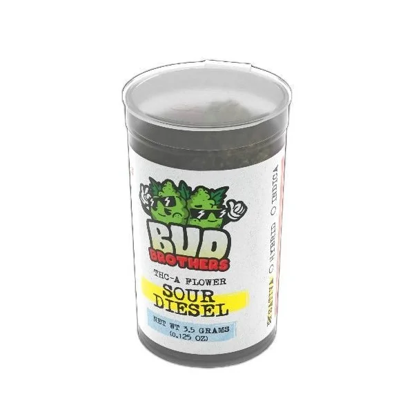 Bud Brothers THC-A 3.5g Flower Sour Diesel Sativa