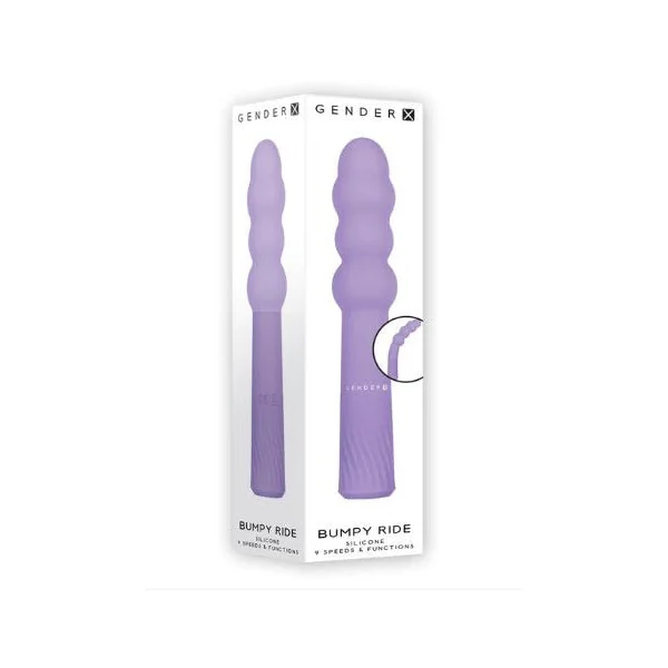 Bumpy Ride Flexible Vibrator 6.85" by Gender X