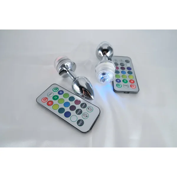 Butt Plugs With LED Light/ Remote Control