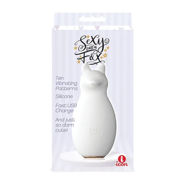 Buzzy Buddy Sexy Like a Fox Vibe – White