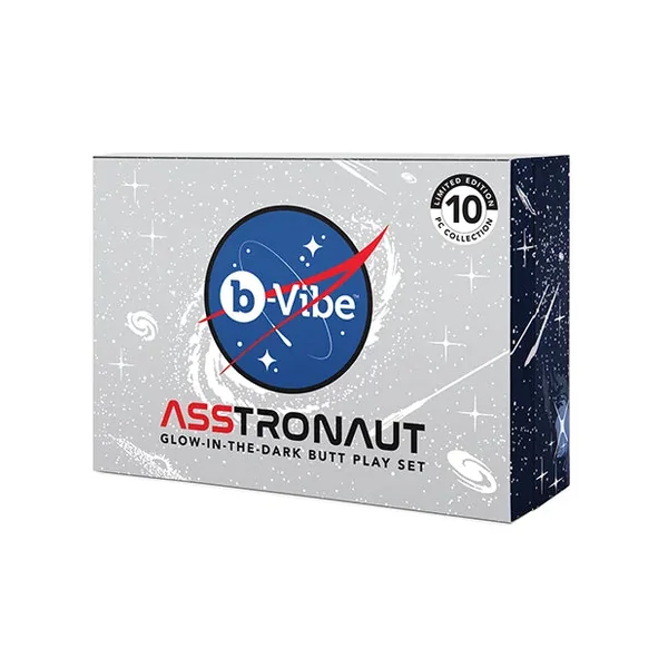 B-Vibe Asstronaut Butt Play Set – Glow in the Dark