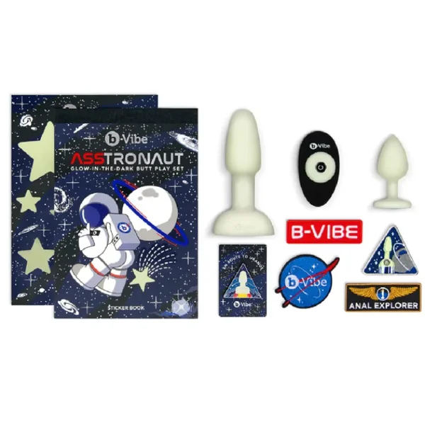B-Vibe “ASStronaut Glow-in-the-Dark 10 Pc. Set