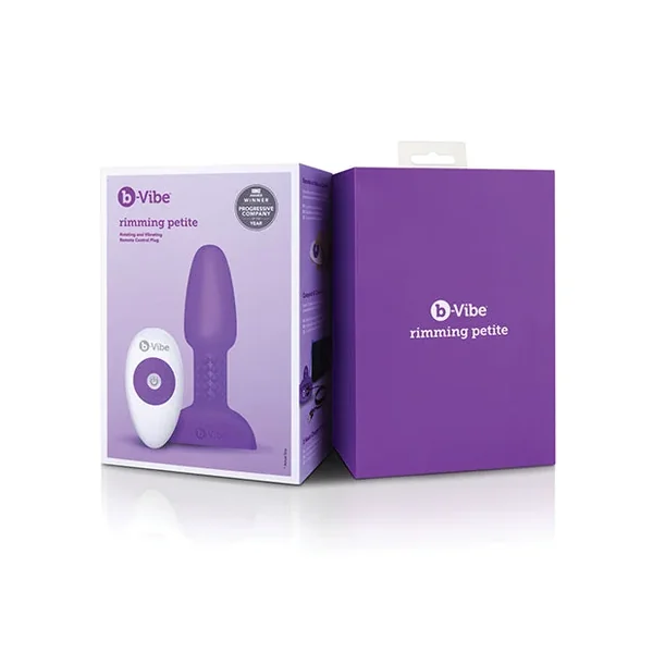 b-Vibe Petite Rimming Plug – Purple