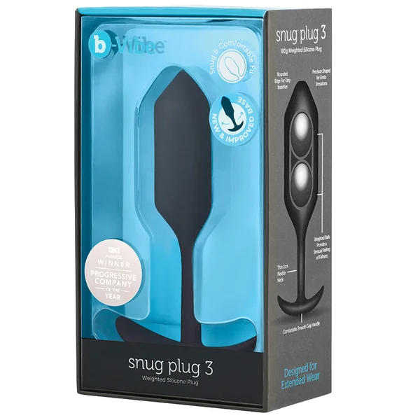 b-Vibe Snug Plug 3 - Black