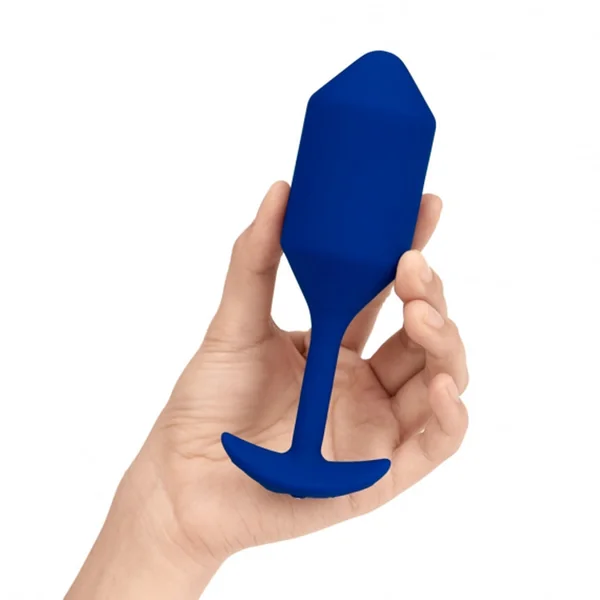 B-Vibe Vibrating Weighted Snug Plug 4