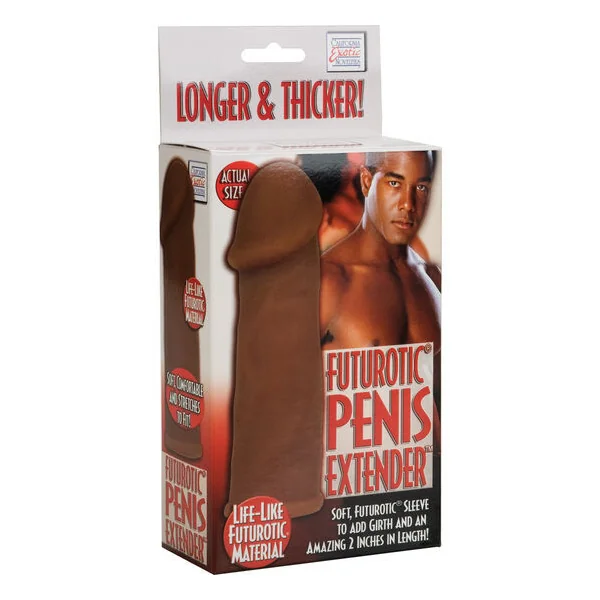Calex futurotic brown penis extension sheath