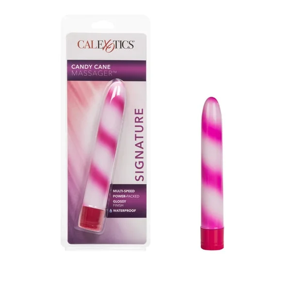 CalExotics Candy Cane Massager - Pink