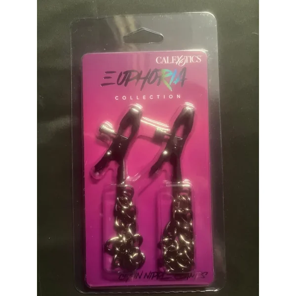 CalExotics Euphoria Chain Nipple Clamps
