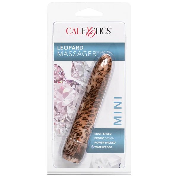CalExotics Leopard Massager Mini - 4.5"