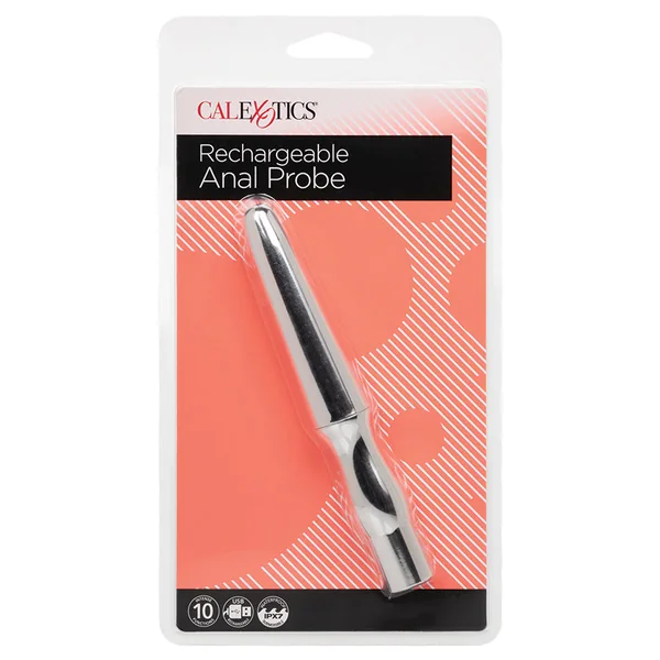 CalExotics Rechargeable Anal Probe - Silver