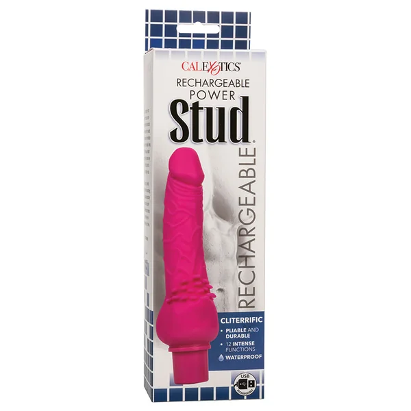 CalExotics Rechargeable Power Stud Cliterrific - Pink