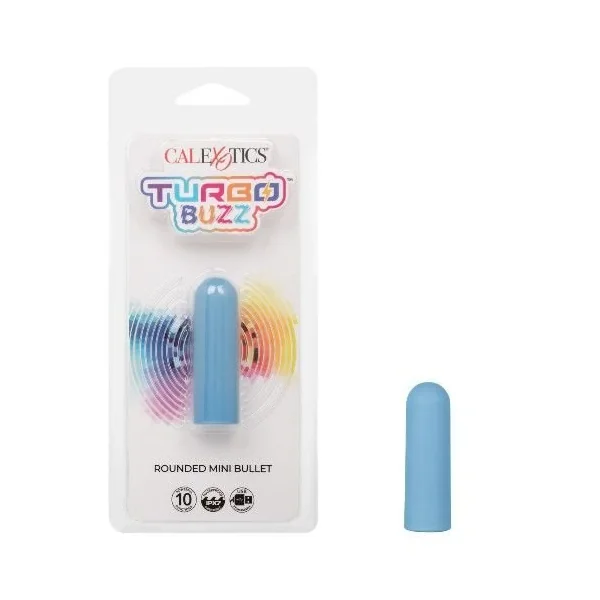 Calexotics Turbo Buzz Rounded Mini Bullet Blue