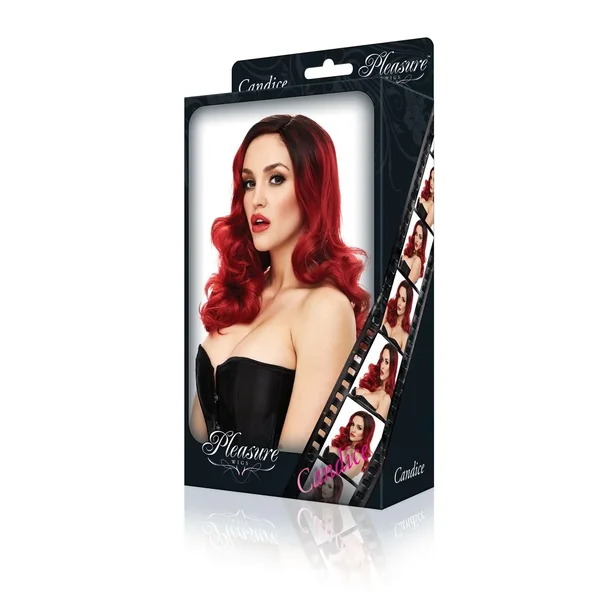 Candice Red and Black Wig