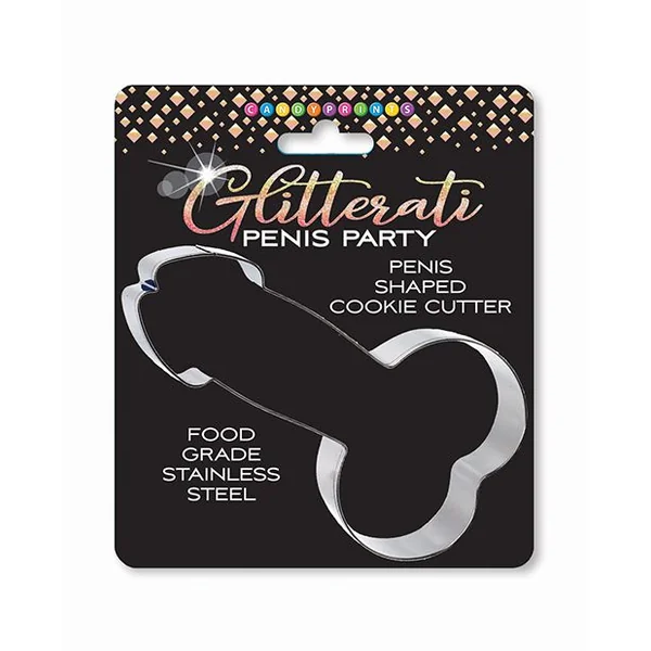 Candy Prints Glitterati Penis Cookie Cutter